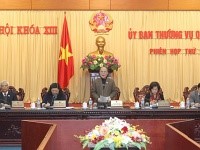 Khai mạc phiên họp thứ 23 Ủy ban thường vụ Quốc hội khóa XIII