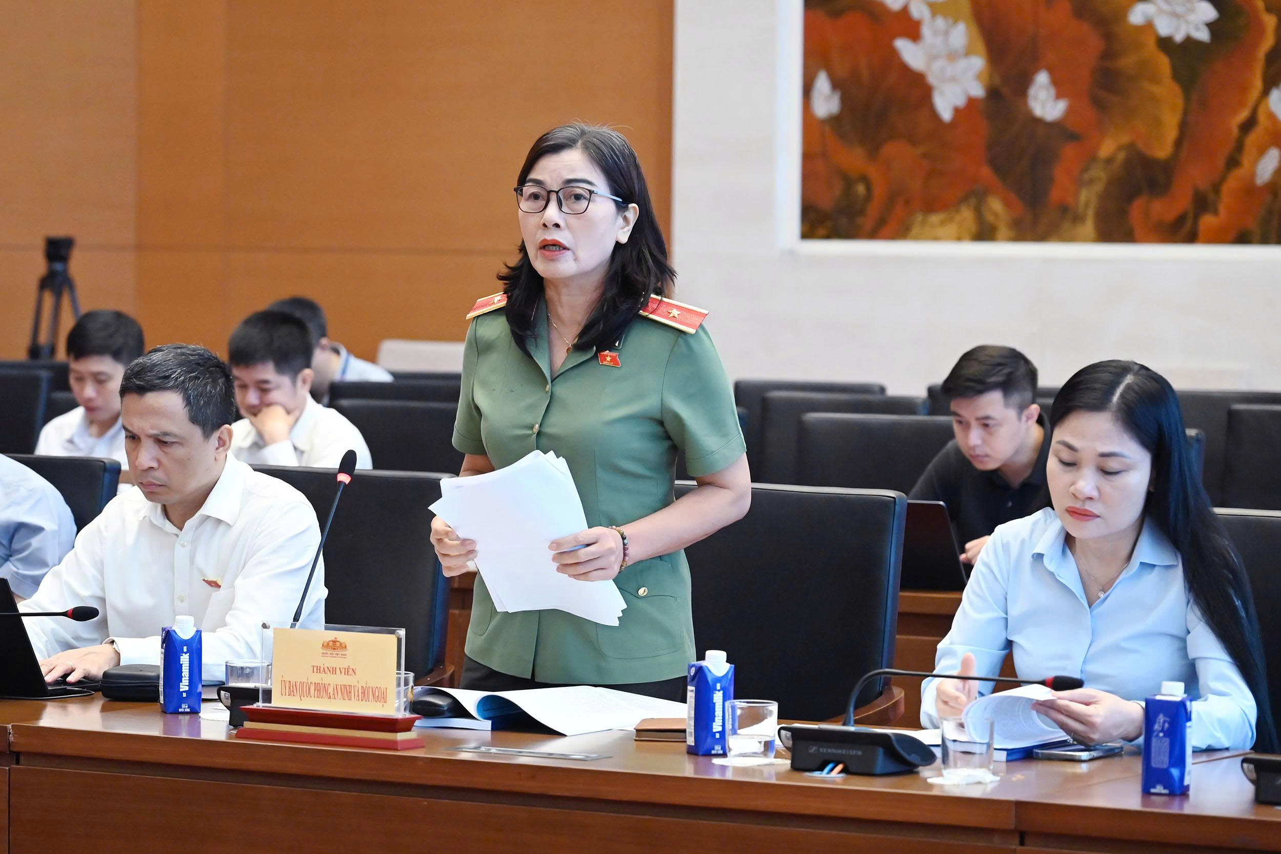 Ủy ban Quốc phòng, An ninh và Đối ngoại thẩm tra chính thức dự án Luật sửa đổi, bổ sung một số điều của 10 luật có liên quan đến an ninh, trật tự