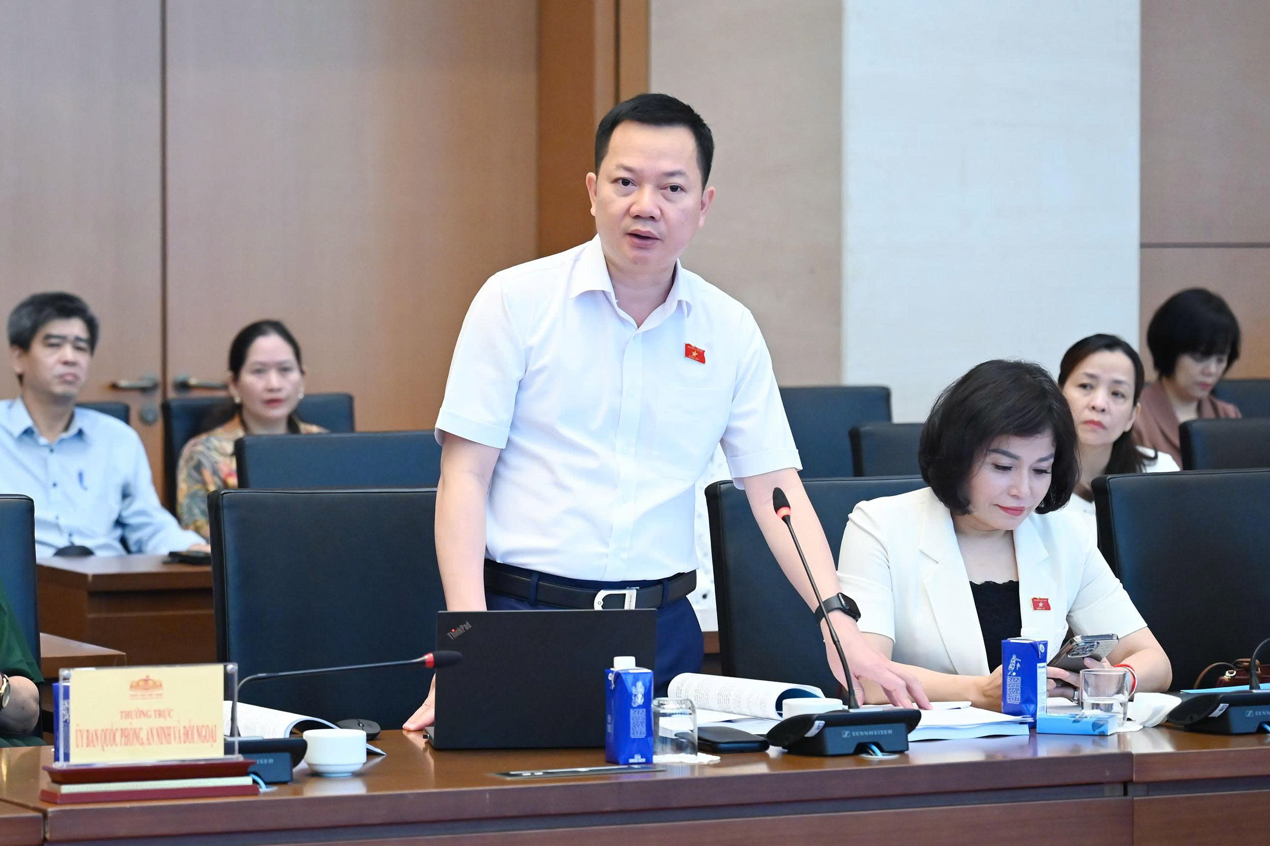 Ủy ban Quốc phòng, An ninh và Đối ngoại thẩm tra chính thức dự án Luật sửa đổi, bổ sung một số điều của 10 luật có liên quan đến an ninh, trật tự