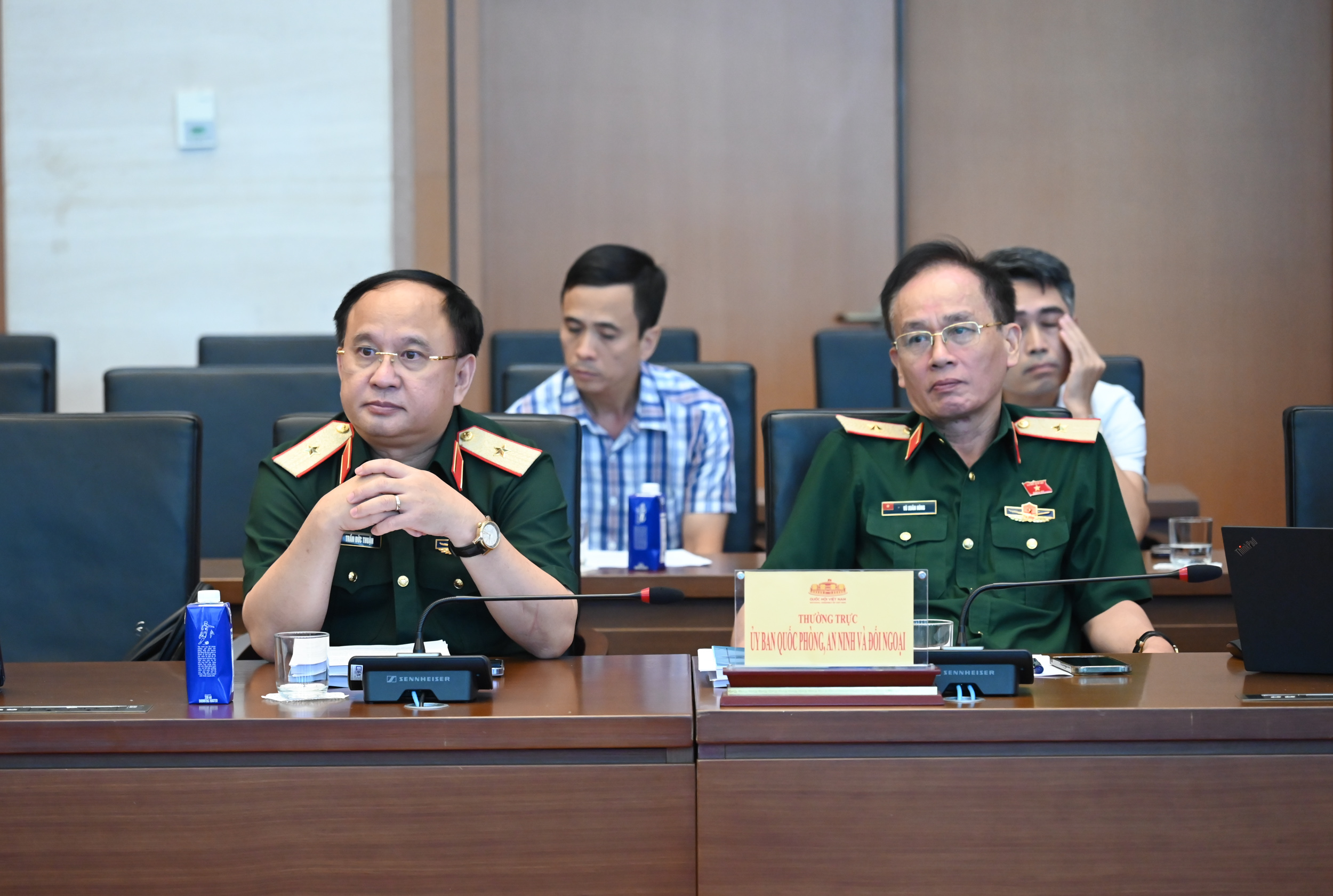 Ủy ban Quốc phòng, An ninh và Đối ngoại thẩm tra chính thức dự án Luật sửa đổi, bổ sung một số điều của 10 luật có liên quan đến an ninh, trật tự