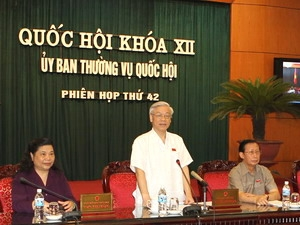 Ủy ban Thường vụ Quốc hội họp phiên thứ 42