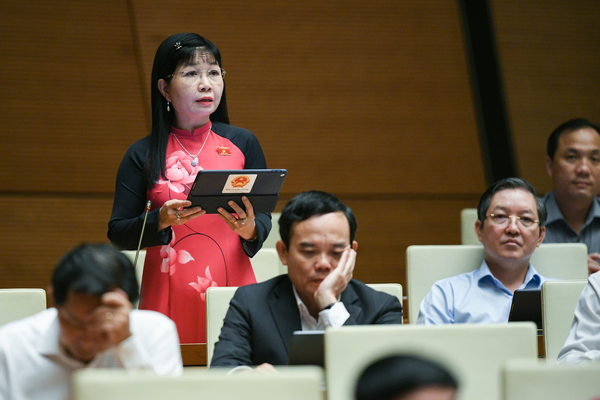 Quốc hội biểu quyết thông qua Luật Thanh tra (sửa đổi), Luật Dầu khí (sửa đổi) và thảo luận về dự án Luật Đất đai (sửa đổi) - 7