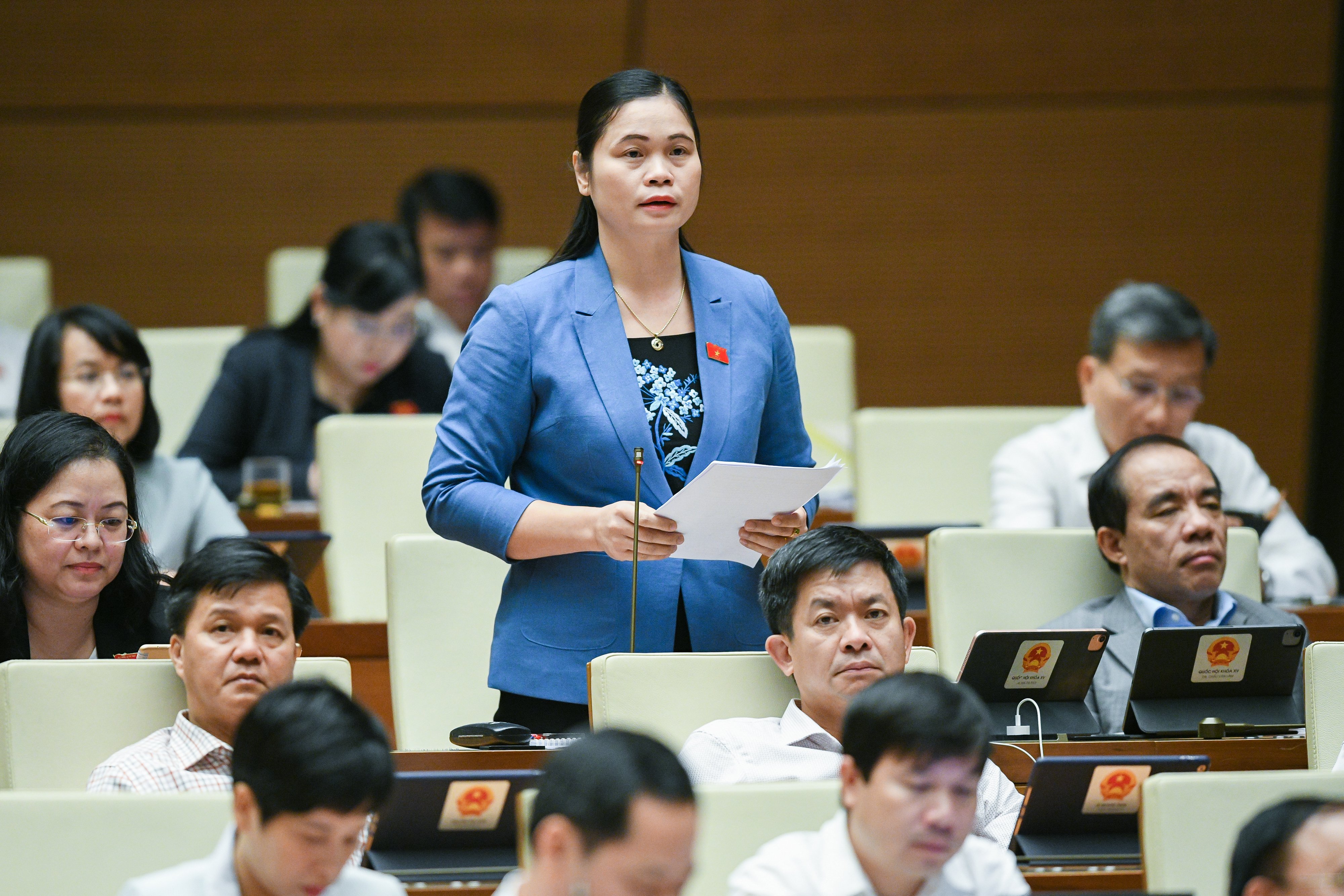 Quốc hội biểu quyết thông qua Luật Thanh tra (sửa đổi), Luật Dầu khí (sửa đổi) và thảo luận về dự án Luật Đất đai (sửa đổi) - 12