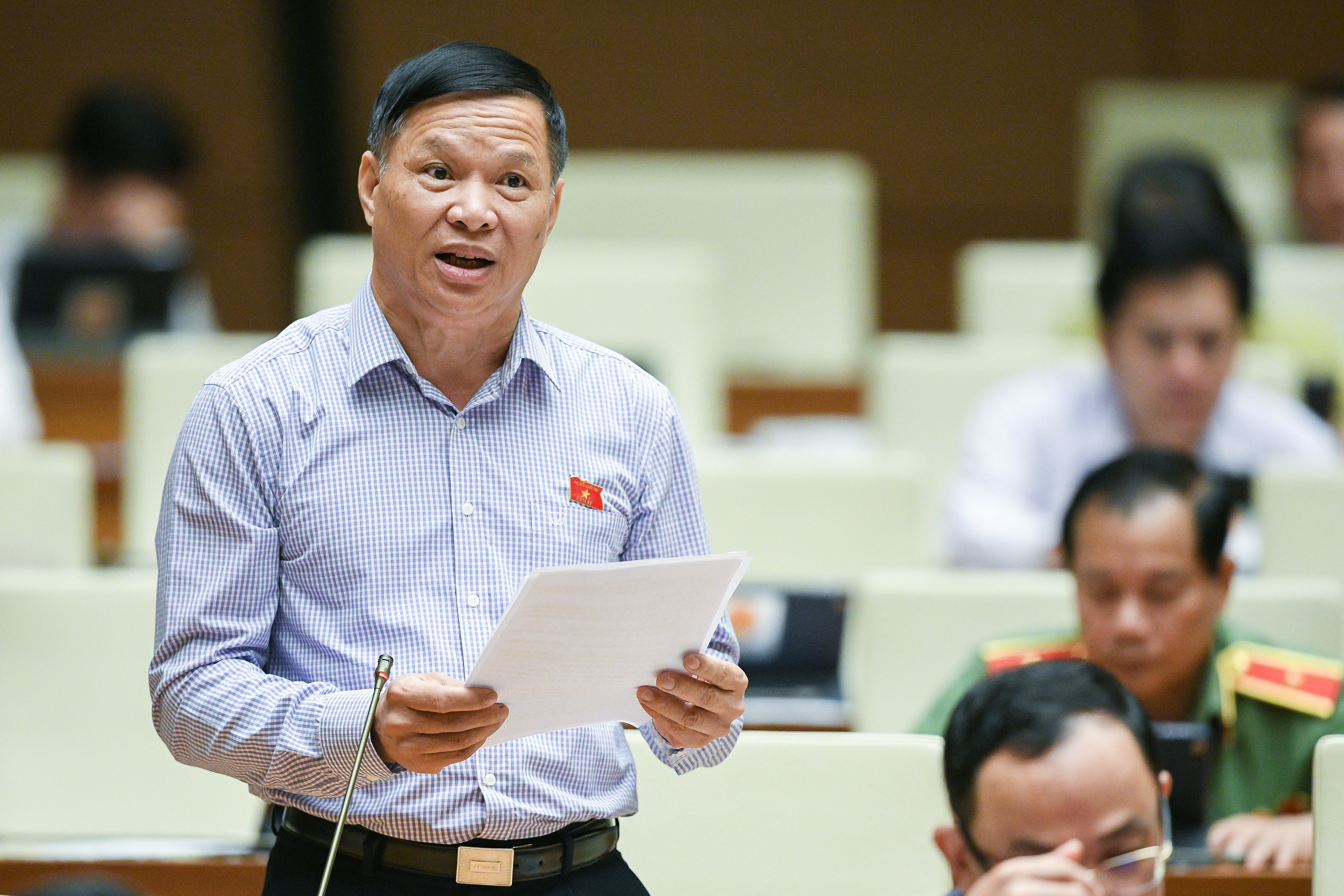 Quốc hội biểu quyết thông qua Luật Thanh tra (sửa đổi), Luật Dầu khí (sửa đổi) và thảo luận về dự án Luật Đất đai (sửa đổi) - 14