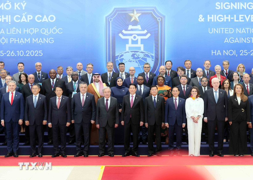Khai mạc trọng thể Lễ mở ký Công ước của Liên hợp quốc về chống tội phạm mạng