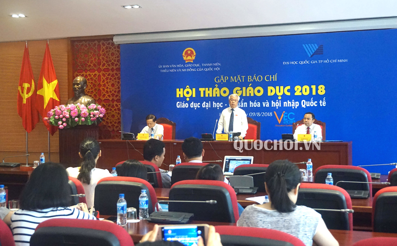 HỘI THẢO GIÁO DỤC 2018: DIỄN ĐÀN CHO CÁC Ý TƯỞNG NÂNG CAO CHẤT LƯỢNG GIÁO DỤC ĐẠI HỌC