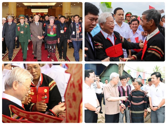 TỔNG BÍ THƯ NGUYỄN PHÚ TRỌNG LUÔN DÀNH SỰ QUAN TÂM SÂU SẮC ĐỐI VỚI ĐỒNG BÀO CÁC DÂN TỘC VIỆT NAM