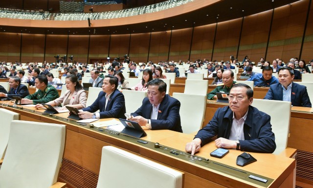 Quốc hội thông qua Nghị quyết thí điểm xử lý vật chứng, tài sản trong quá trình điều tra, truy tố, xét xử một số vụ việc, vụ án hình sự