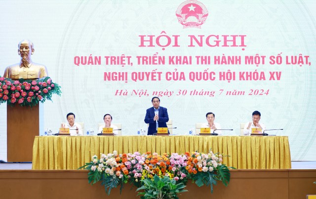 QUÁN TRIỆT, TRIỂN KHAI THI HÀNH MỘT SỐ LUẬT, NGHỊ QUYẾT CỦA QUỐC HỘI KHOÁ XV