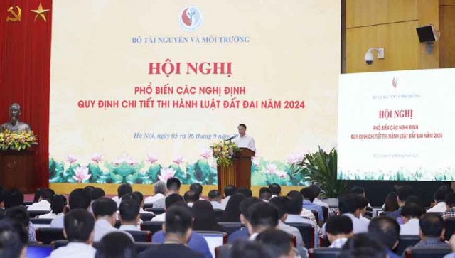 Phổ biến các Nghị định quy định chi tiết thi hành Luật Đất đai năm 2024