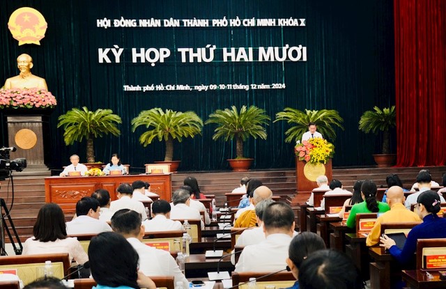 HĐND TP Hồ Chí Minh thông qua Nghị quyết về nhiệm vụ kinh tế - xã hội năm 2025