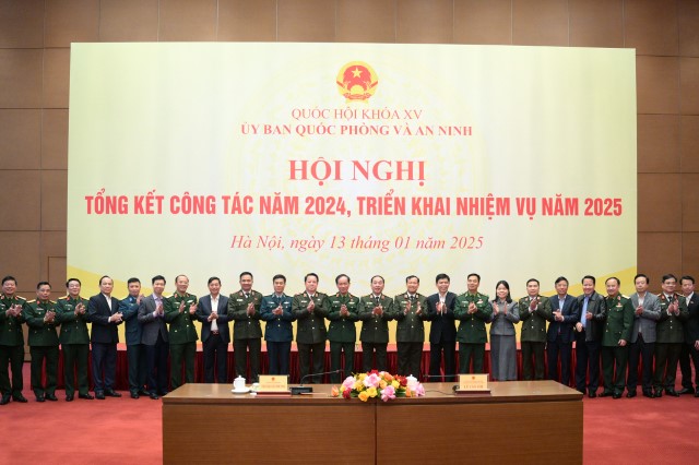 Ủy ban Quốc phòng và An ninh của Quốc hội triển khai nhiệm vụ năm 2025