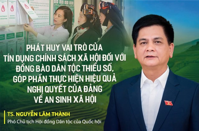 GÓC NHÌN: PHÁT HUY VAI TRÒ CỦA TÍN DỤNG CHÍNH SÁCH XÃ HỘI ĐỐI VỚI ĐỒNG BÀO DÂN TỘC THIỂU SỐ, GÓP PHẦN THỰC HIỆN HIỆU QUẢ NGHỊ QUYẾT CỦA ĐẢNG VỀ AN SINH XÃ HỘI