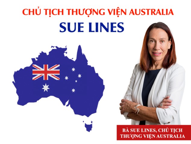 Chủ tịch Thượng viện Australia Sue Lines sắp thăm chính thức Việt Nam