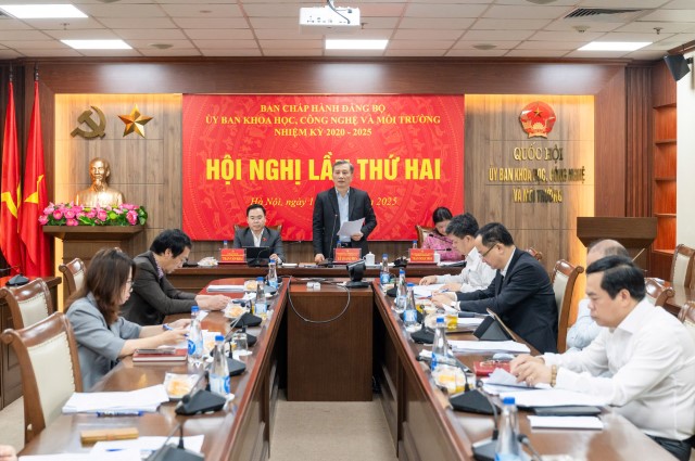 Hội nghị lần thứ hai Ban Chấp hành Đảng bộ Ủy ban Khoa học, Công nghệ và Môi trường nhiệm kỳ 2020 - 2025