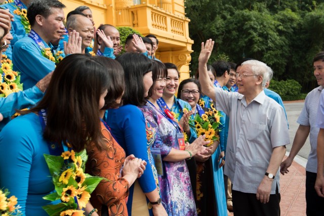 MỘT SỐ HÌNH ẢNH NỔI BẬT CỦA TỔNG BÍ THƯ NGUYỄN PHÚ TRỌNG