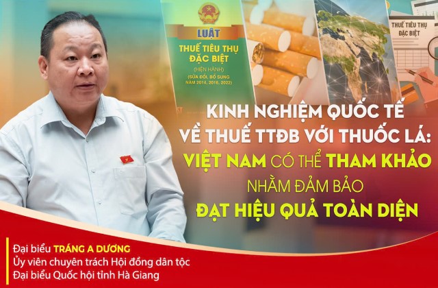 Kinh nghiệm quốc tế về Thuế TTĐB với thuốc lá: Việt Nam có thể tham khảo nhằm đảm bảo đạt hiệu quả toàn diện