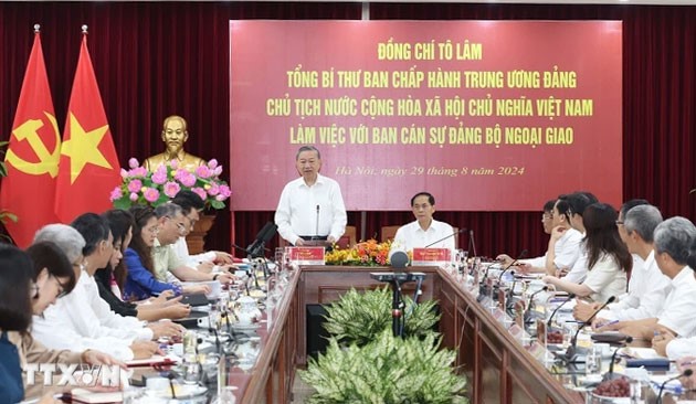 Tổng Bí thư, Chủ tịch nước Tô Lâm: Xây dựng, củng cố ngoại giao thời đại mới