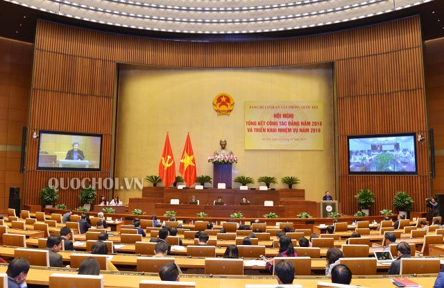 HỘI NGHỊ TỔNG KẾT CÔNG TÁC ĐẢNG NĂM 2018 VÀ TRIỂN KHAI NHIỆM VỤ NĂM 2019 CỦA ĐẢNG BỘ CƠ QUAN VPQH