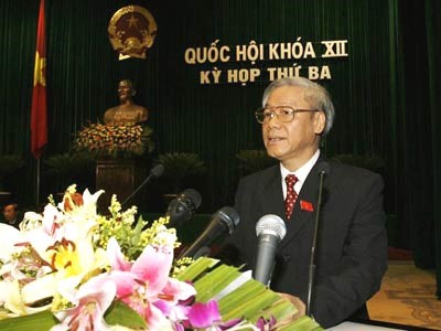 Bế mạc Kỳ họp thứ ba, Quốc hội khóa XII