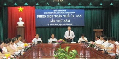 Ủy ban Khoa học, Công nghệ và Môi trường họp phiên toàn thể lần thứ 5