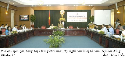 Phó chủ tịch QH Tòng Thị Phóng chủ trì Hội nghị chuẩn bị tổ chức Đại hội đồng AIPA – 31