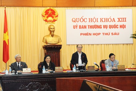 Bế mạc Phiên họp thứ sáu của Ủy ban Thường vụ Quốc hội khóa XIII