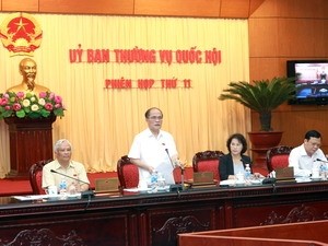 Khai mạc phiên họp thứ 11 Ủy ban Thường vụ Quốc hội