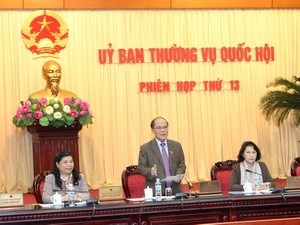 Ủy ban Thường vụ Quốc hội bế mạc phiên họp 13