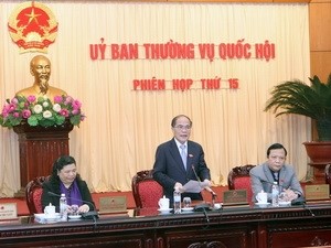 Phiên họp thứ 15 Ủy ban Thường vụ Quốc hội