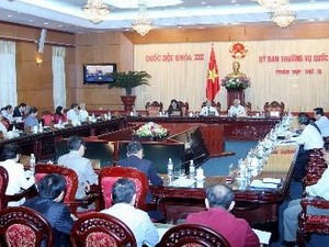 Ủy ban Thường vụ Quốc hội bàn về dự án Luật Tiếp công dân