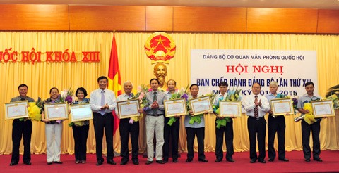 Hội nghị Ban Chấp hành Đảng bộ cơ quan VPQH lần thứ XIII, nhiệm kỳ 2010 – 2015