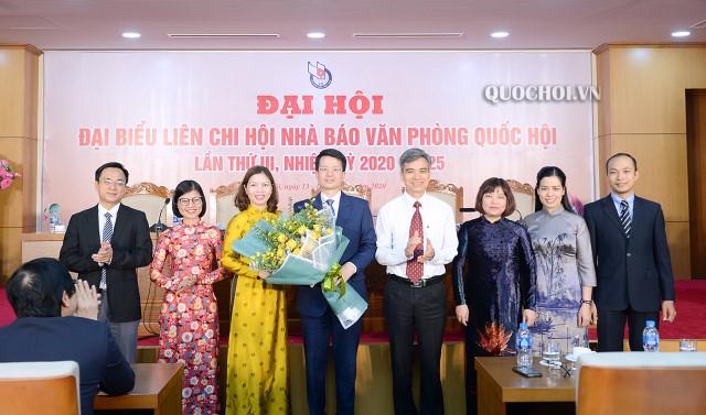 ĐẠI HỘI LIÊN CHI HỘI NHÀ BÁO VĂN PHÒNG QUỐC HỘI NHIỆM KỲ 2020-2025