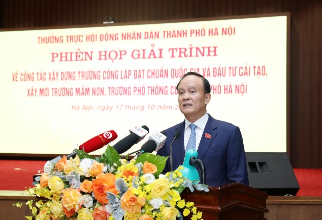 HÀ NỘI: CẦN THỐNG NHẤT CÁC GIẢI PHÁP KHẮC PHỤC TÌNH TRẠNG THIẾU TRƯỜNG, THIẾU LỚP TẠI CÁC QUẬN NỘI ĐÔ