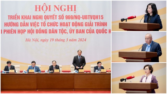 TẬN DỤNG CƠ HỘI ĐƯỢC GIẢI TRÌNH ĐỂ LÀM RÕ NHỮNG VẤN ĐỀ CẤP BÁCH, THỜI SỰ