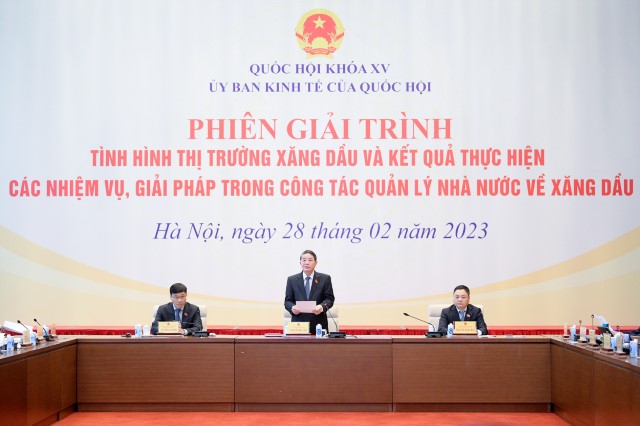 PHÓ CHỦ TỊCH QUỐC HỘI NGUYỄN ĐỨC HẢI: THẲNG THẮN TRAO ĐỔI, XÁC ĐỊNH RÕ VƯỚNG MẮC VÀ GIẢI PHÁP ĐỂ THAY ĐỔI THỰC TRẠNG, BẢO ĐẢM ỔN ĐỊNH THỊ TRƯỜNG