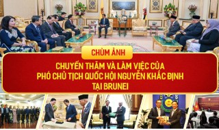 CHÙM ẢNH: CHUYẾN THĂM VÀ LÀM VIỆC CỦA PHÓ CHỦ TỊCH QUỐC HỘI NGUYỄN KHẮC ĐỊNH TẠI BRUNEI DARUSSALAM