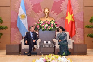 MỘT SỐ HÌNH ẢNH CHỦ TỊCH QUỐC HỘI NGUYỄN THỊ KIM NGÂN HỘI KIẾN TỔNG THỐNG ARGENTINA