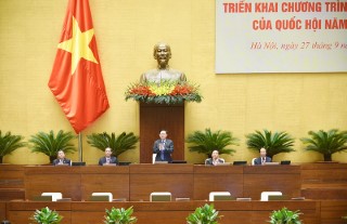 TỔNG THUẬT SÁNG 27/9: HỘI NGHỊ TRIỂN KHAI CHƯƠNG TRÌNH GIÁM SÁT CỦA QUỐC HỘI NĂM 2023