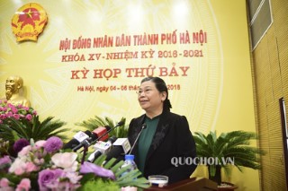 TOÀN VĂN PHÁT BIỂU CỦA PHÓ CHỦ TỊCH THƯỜNG TRỰC QUỐC HỘI TÒNG THỊ PHÓNG TẠI PHIÊN KHAI MẠC KỲ HỌP THỨ 7 HĐND TP HÀ NỘI KHÓA XV