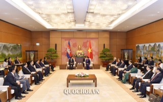 CHỦ TỊCH QUỐC HỘI NGUYỄN THỊ KIM NGÂN HỘI KIẾN THỦ TƯỚNG CAMPUCHIA SAMDECH TECHO HUN SEN