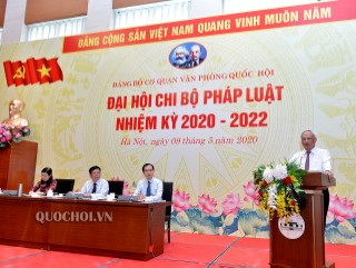 HÌNH ẢNH ĐẠI HỘI CHI BỘ PHÁP LUẬT NHIỆM KỲ 2020-2022