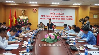 MỐI QUAN HỆ PHỐI HỢP CÁC CƠ QUAN THUỘC ỦY BAN THƯỜNG VỤ QUỐC HỘI