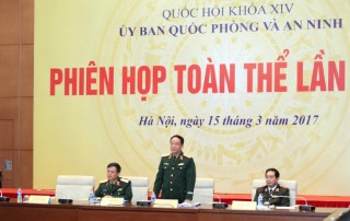 Ủy ban Quốc phòng- An ninh thẩm tra dự thảo Nghị định quy định về công tác cứu nạn, cứu hộ của lực lượng phòng cháy và chữa cháy